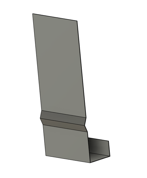 Eclisse extérieur habillage de bandeau 220 pointe de diamant laquage